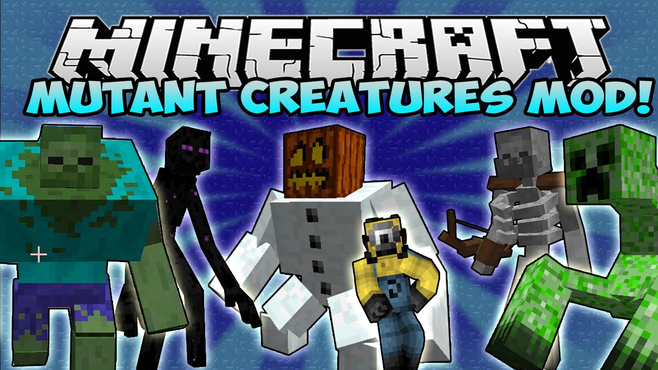 minecraft mutant creatures mod 1.14.4